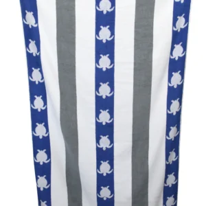 Large Blue Turtle Beach Towel