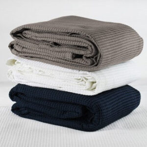 Jason Cotton Waffle Blankets