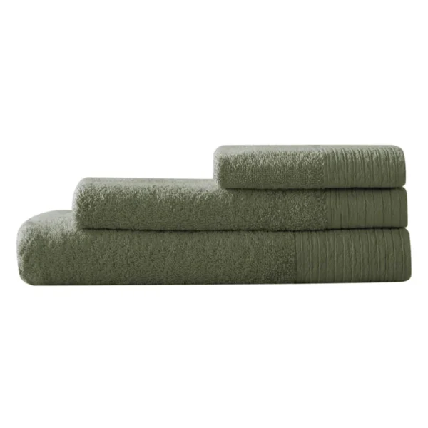 Organic Cotton Sage Bath Towels