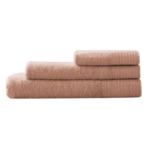 Organic Cotton Terracotta Bath Towels