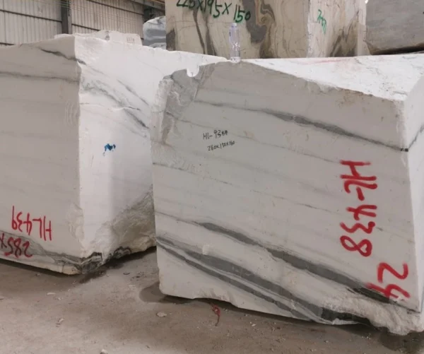 Panda White Marble Rock